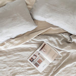 Load image into Gallery viewer, Stonewashed Linen Sheets - Individual Flat & Fitted Sheets