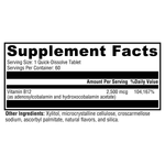 Load image into Gallery viewer, adenohydroxo-b12-natural-fruit-punch-flavor-60-tablets supplement details. For any questions contact us at contact@goldenhealthquest.com