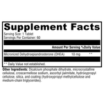 Load image into Gallery viewer, dhea-micronized-10mg-60-tablets supplement details. For any questions contact us at contact@goldenhealthquest.com