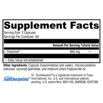 Load image into Gallery viewer, l-theanine-120-capsules supplement details. For any questions contact us at contact@goldenhealthquest.com