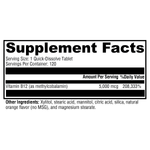 Load image into Gallery viewer, methylcobalamin-120-tablets supplement details. For any questions contact us at contact@goldenhealthquest.com