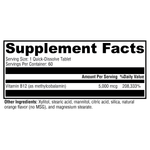 Load image into Gallery viewer, methylcobalamin-60-tablets supplement details. For any questions contact us at contact@goldenhealthquest.com