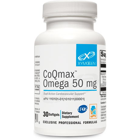 CoQmax™ Omega 50 mg 30 Softgels