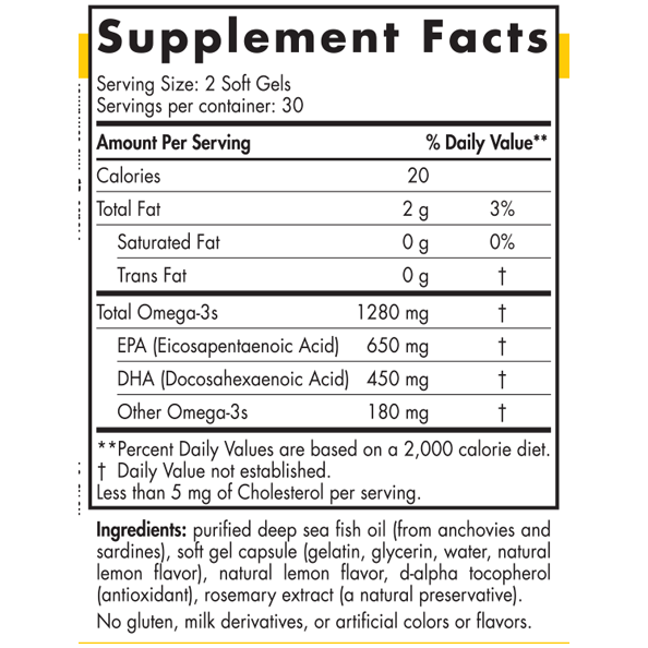 ProOmega 60 Softgels