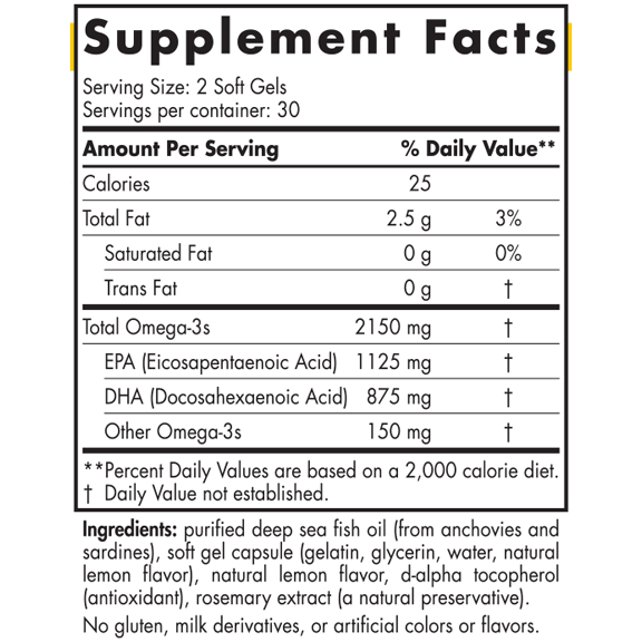 ProOmega 2000 60 Softgels