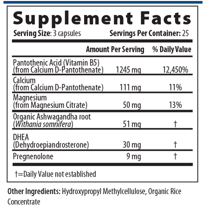 Adrenal Px DHEA 75 Capsules