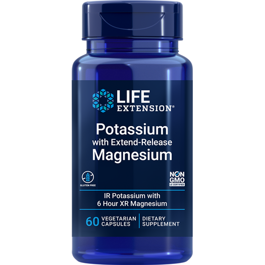 Potassium with Extend-Release Magnesium 60 Capsules