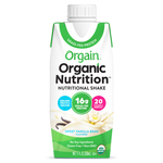 Load image into Gallery viewer, Organic Nutrition Shake Sweet Vanilla Bean Single Serving Pack
