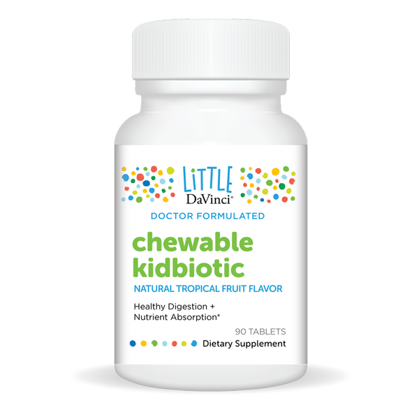 Chewable Kidbiotic Tropical Fruit 90 Tablets