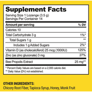 Propolis Soothing Lozenges Honey 14 Drops