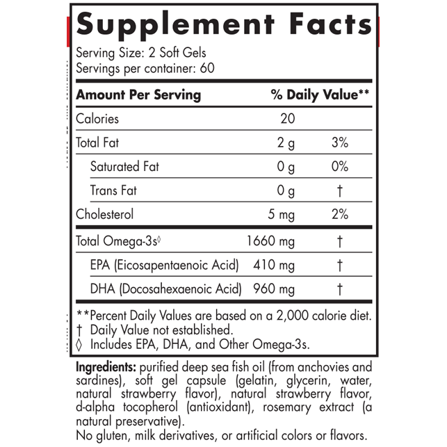 ProDHA 1000 120 Softgels