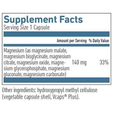 7-Salt Magnesium 60 Capsules