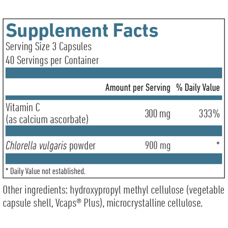 Chlorella Plus C 120 Capsules