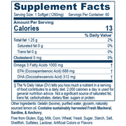 High Omega-3 Fish Oil 60 Softgels