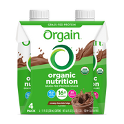Organic Nutrition Shake Creamy Chocolate Fudge 4 Pack