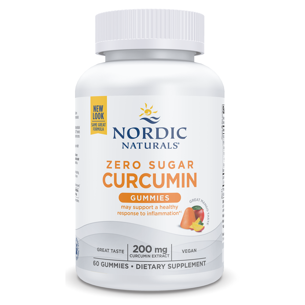 Zero Sugar Curcumin Gummies 60 Gummies