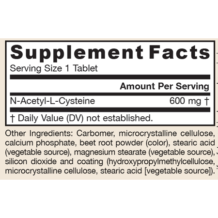 NAC Sustain 600 mg 60 Tablets