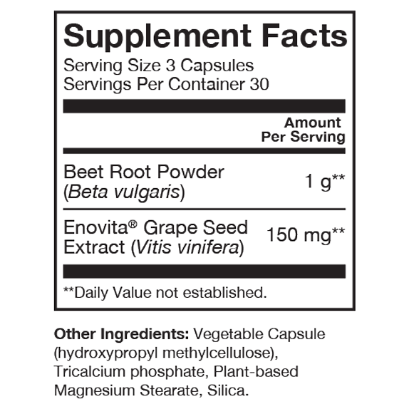 SuperBeets 1000 mg 90 Capsules