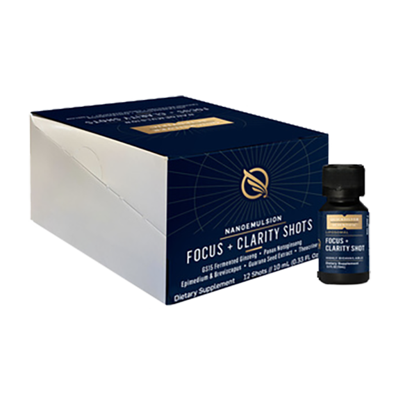 Focus + Clarity Shot 0.33 fl oz - 12 Shots