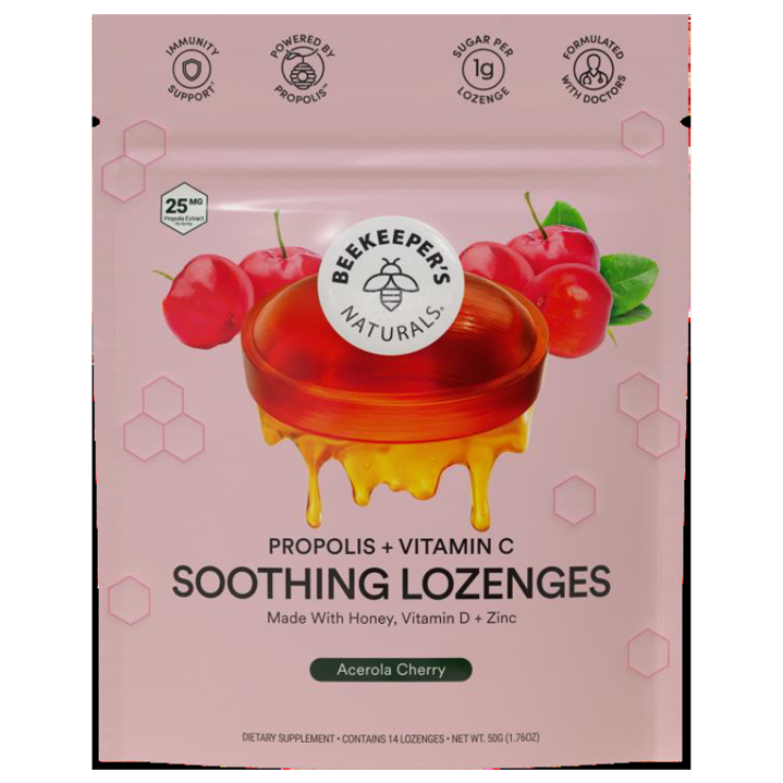 Propolis + VItamin C Lozenges Cherry 14 Lozenges