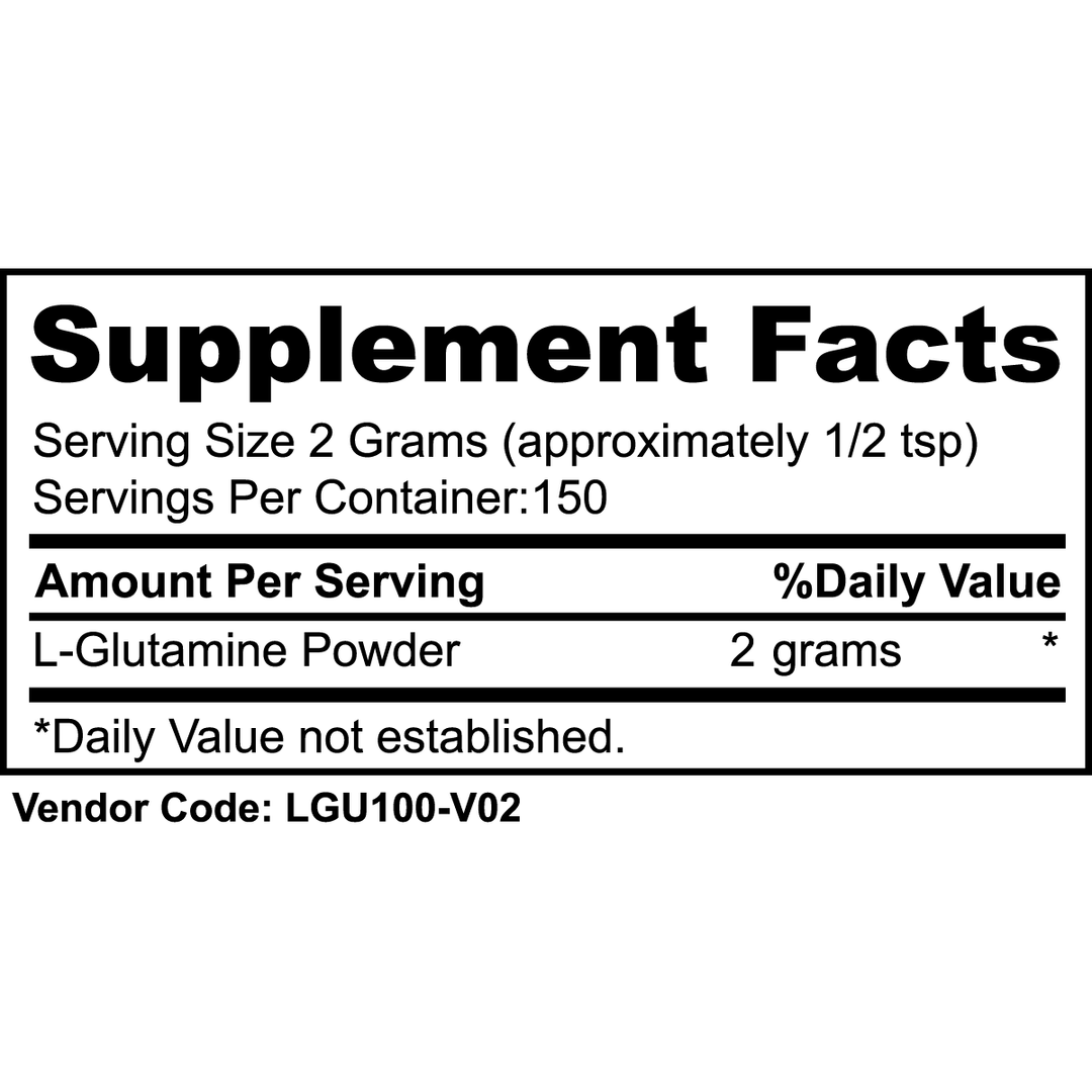 EXERTIQ- L-Glutamine Powder