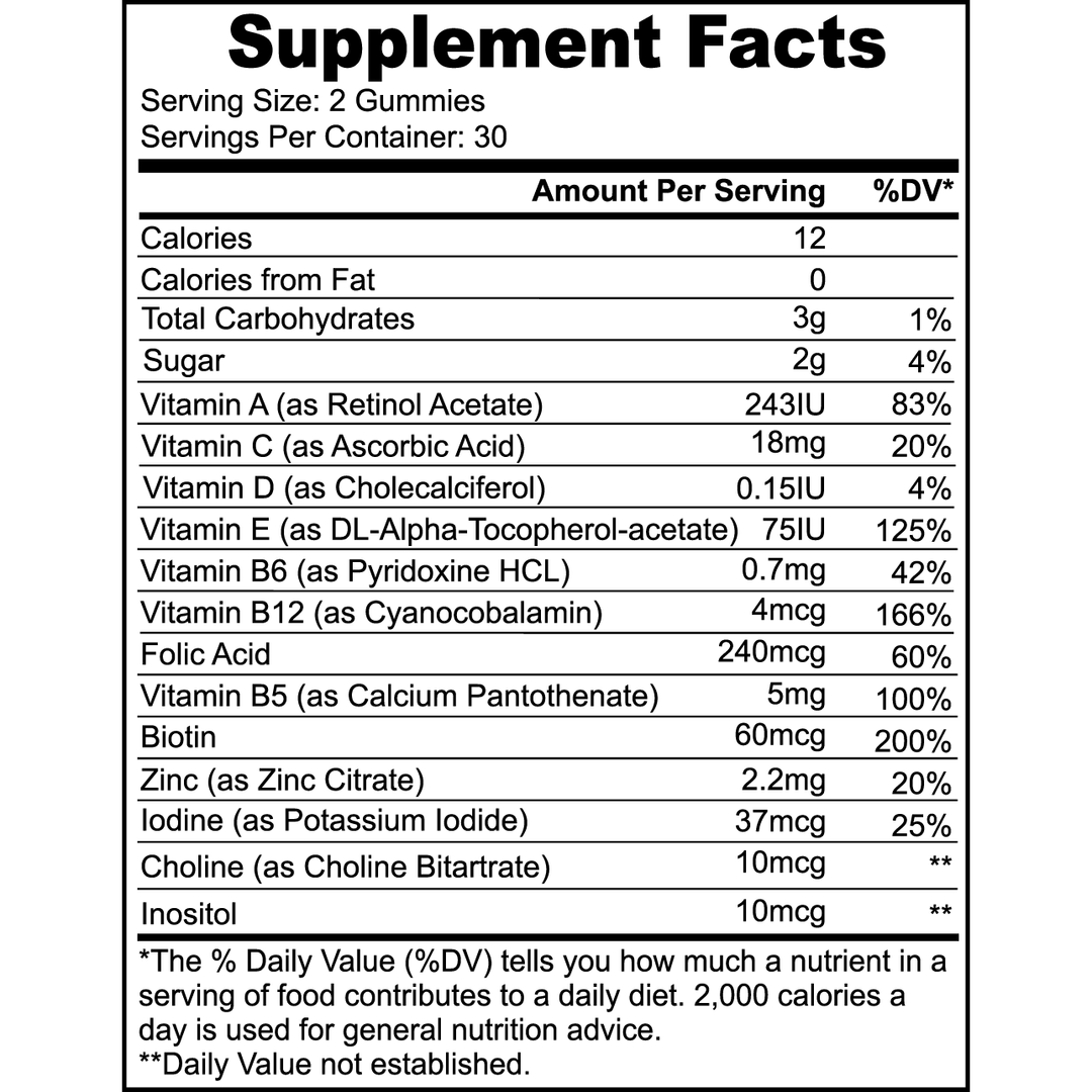 QLIFE Multivitamin Gummies