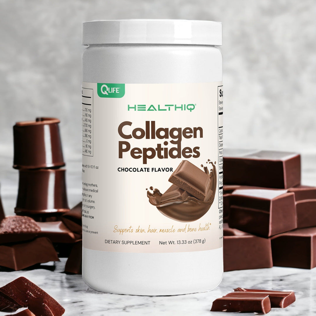 HEALTH IQ - Grass-Fed Collagen Peptides Powder (Chocolate)