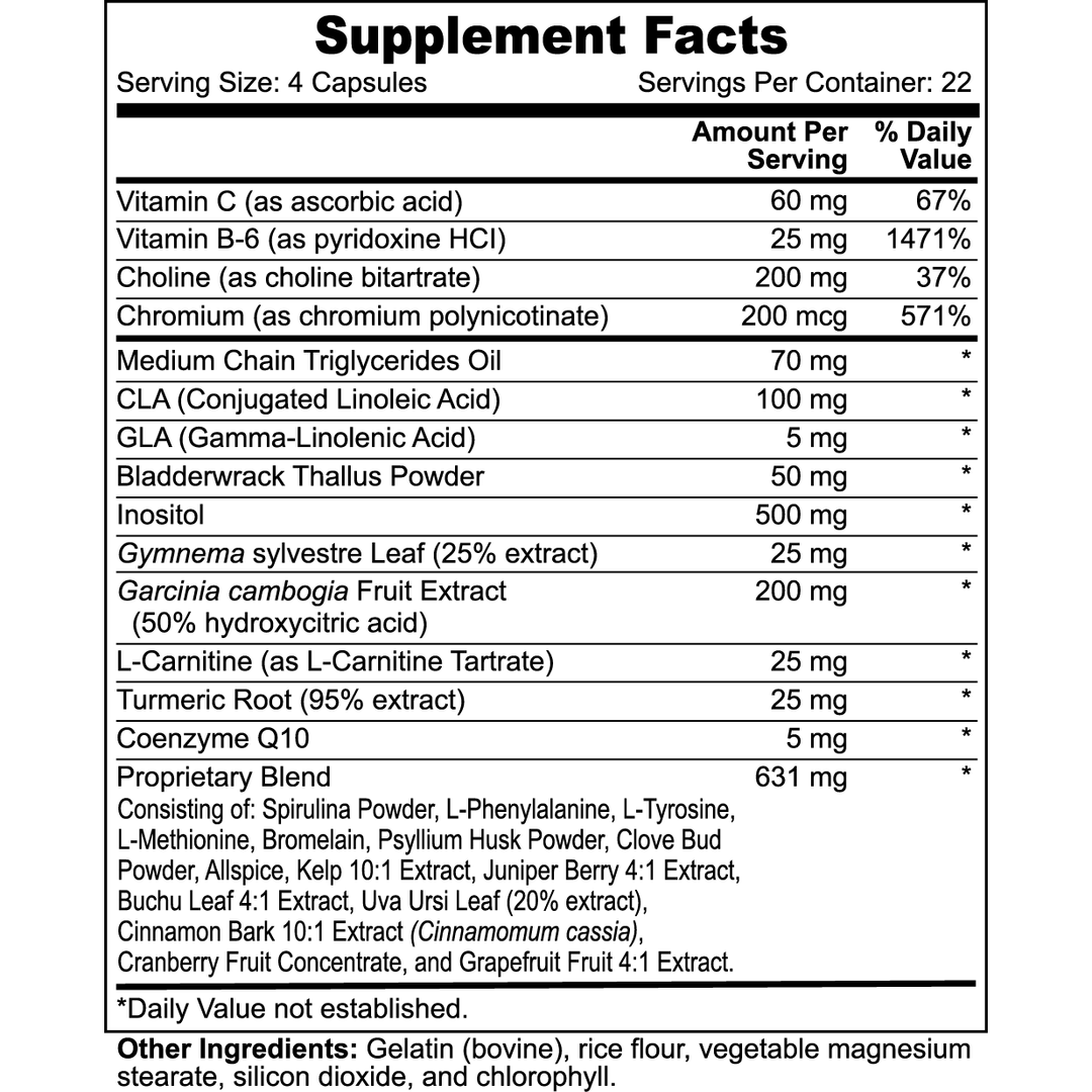 EXERTIQ - Super Fat Burner with MCT