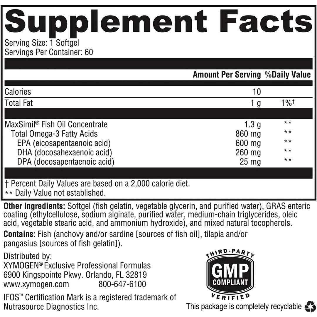 Omega MonoPure® 1300 EC 60 Softgels