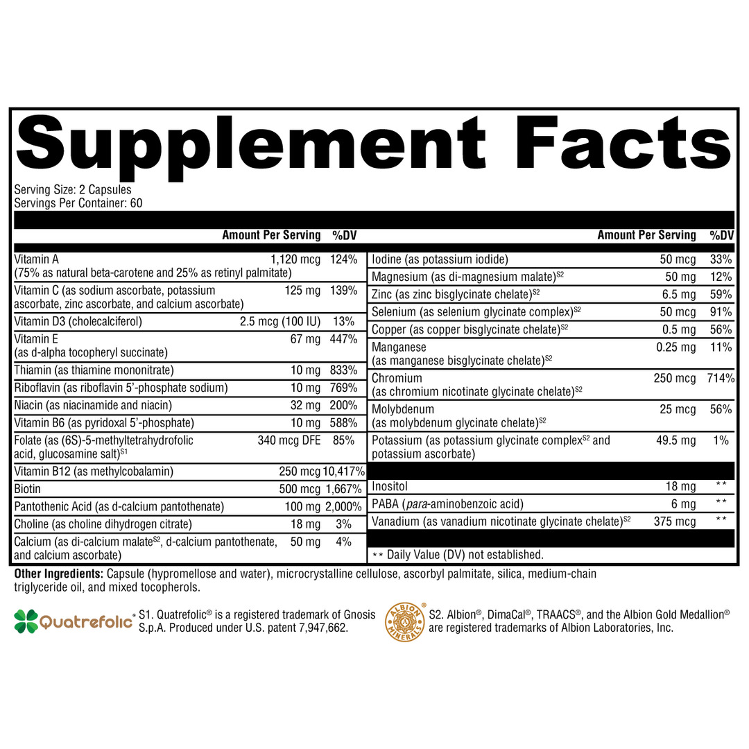 activnutrients-without-iron-120-capsules supplement details. For any questions contact us at contact@goldenhealthquest.com