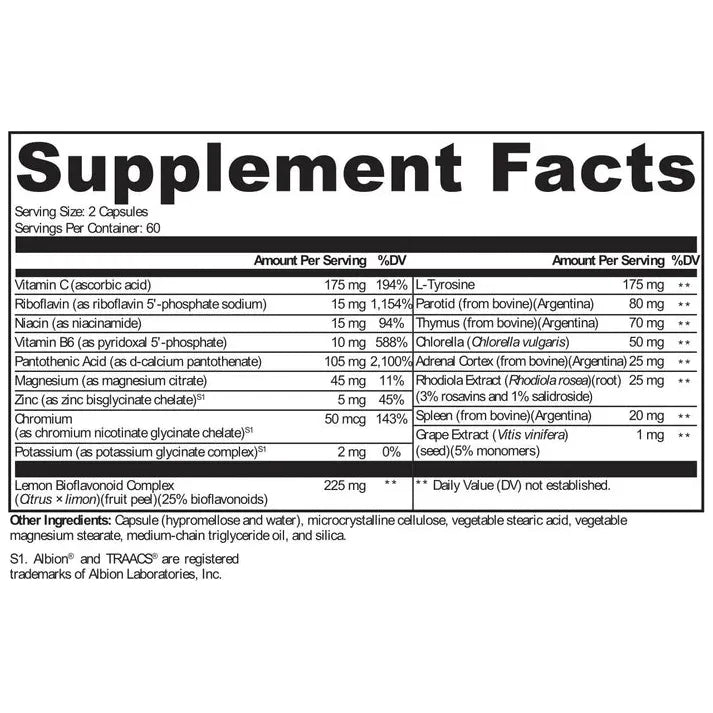 Adrenal Manager™ 120 Capsules