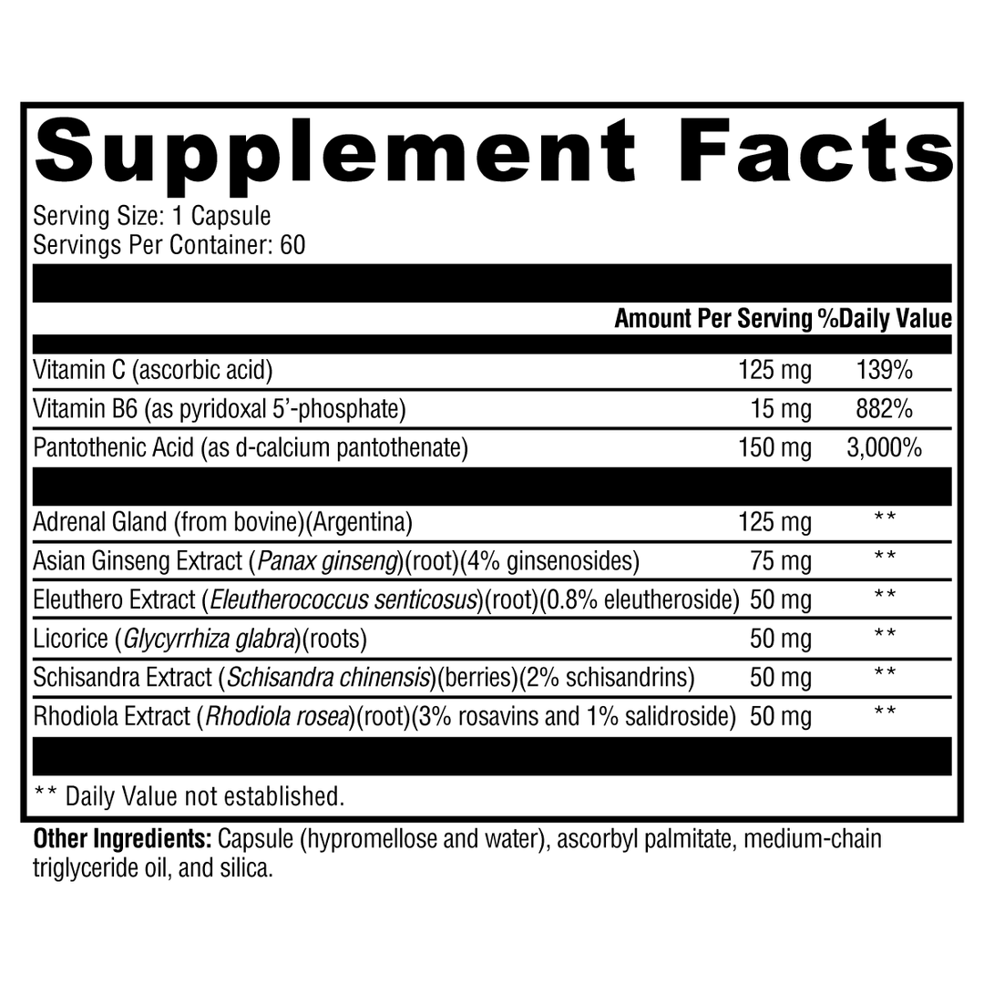 adrenaliv-60-capsules supplement details. For any questions contact us at contact@goldenhealthquest.com