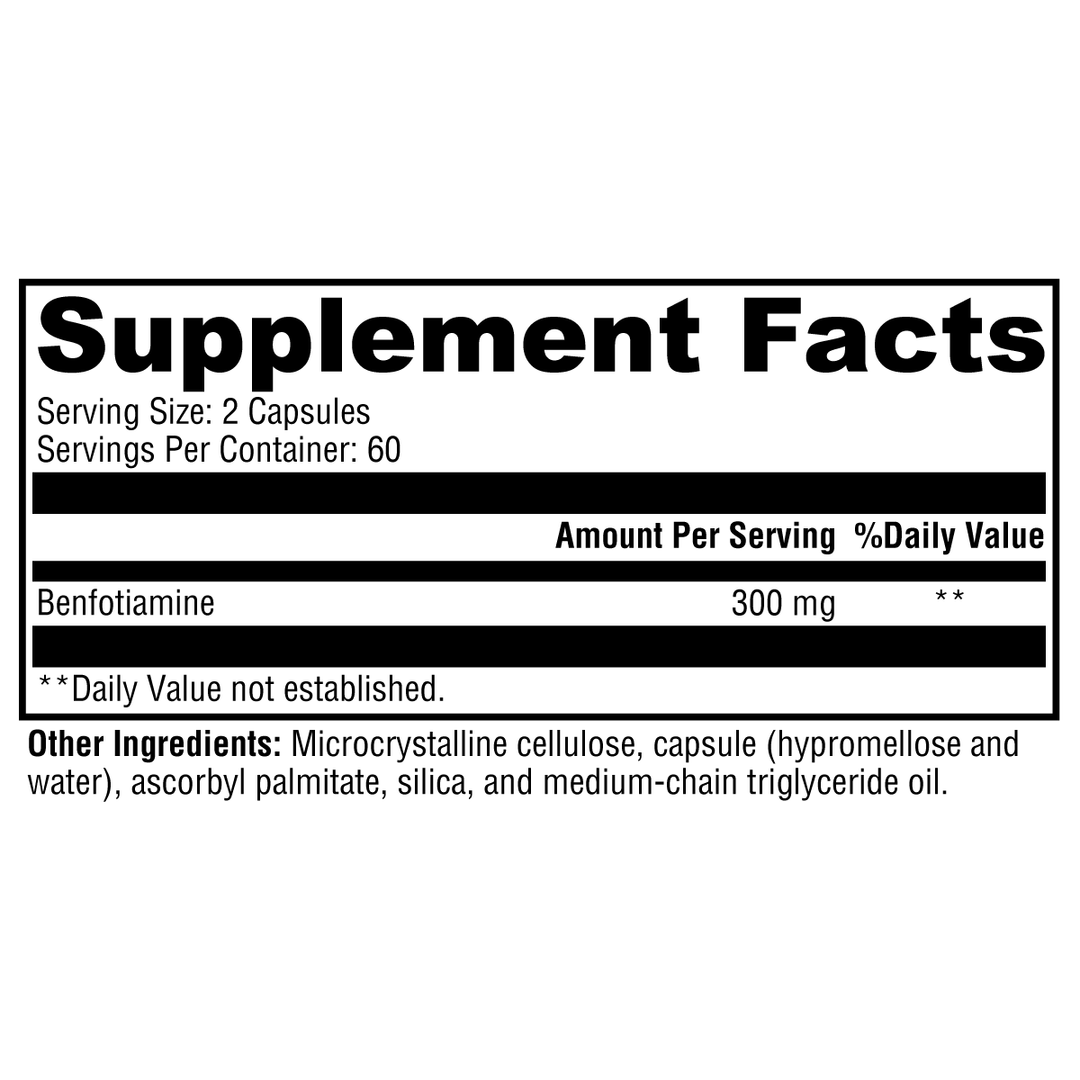 benfotiamine-120-capsules supplement details. For any questions contact us at contact@goldenhealthquest.com