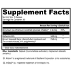Load image into Gallery viewer, berberine-with-insea2-60-capsules supplement details. For any questions contact us at contact@goldenhealthquest.com
