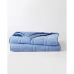 Load image into Gallery viewer, folded up indigo weighted blanket [3795877016389-6]
