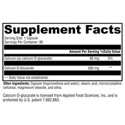 calcium-d-glucarate-90-capsules supplement details. For any questions contact us at contact@goldenhealthquest.com