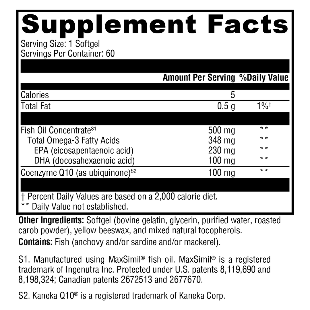 coqmax-omega-100-mg-60-softgels supplement details. For any questions contact us at contact@goldenhealthquest.com