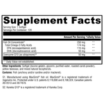 Load image into Gallery viewer, coqmax-omega-50-mg-120-softgels supplement details. For any questions contact us at contact@goldenhealthquest.com
