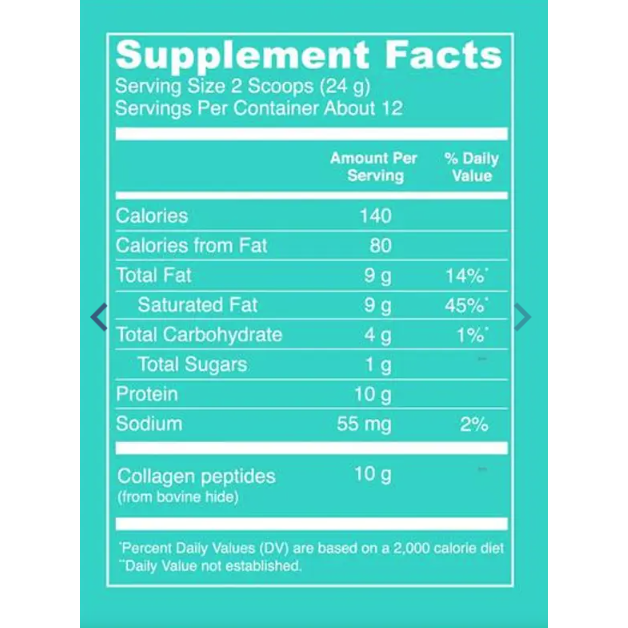 Collagen Creamer Coconut 12 Servings