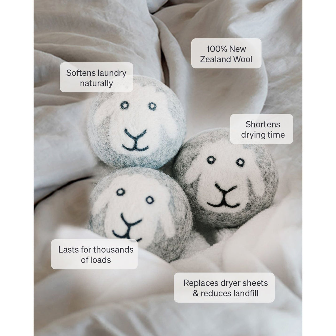 6-Pack Wool Dryer Balls