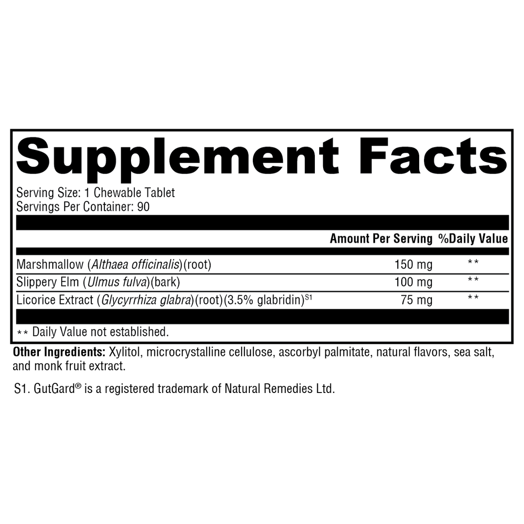 gi-soothe-chocolate-90-tablets supplement details. For any questions contact us at contact@goldenhealthquest.com