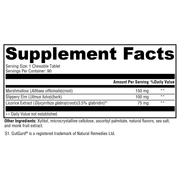 gi-soothe-chocolate-90-tablets supplement details. For any questions contact us at contact@goldenhealthquest.com