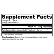 garlix-90-capsules supplement details. For any questions contact us at contact@goldenhealthquest.com
