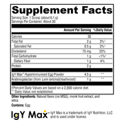 ig-26-plus-df-vanilla-30-servings supplement details. For any questions contact us at contact@goldenhealthquest.com