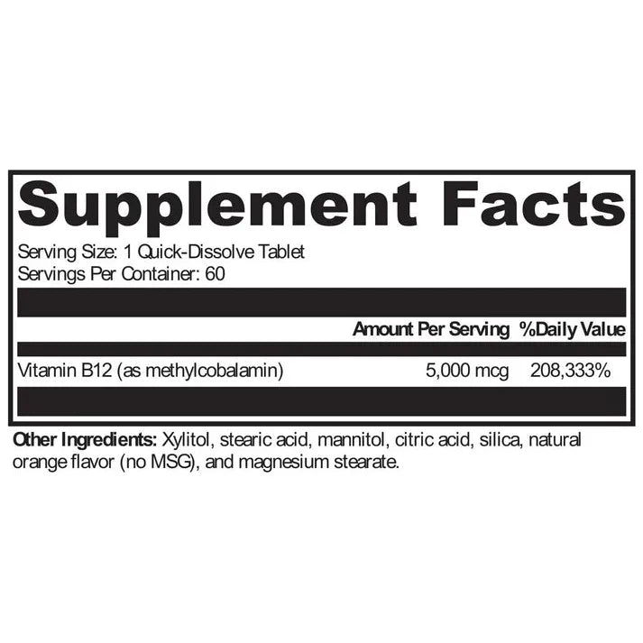 Methylcobalamin 60 Tablets