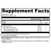 omegapure-900-tg-120-softgels supplement details. For any questions contact us at contact@goldenhealthquest.com