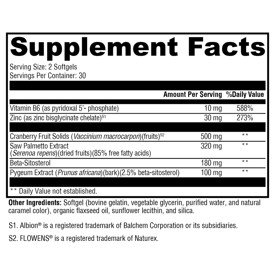 prostate-flo-60-softgels supplement details. For any questions contact us at contact@goldenhealthquest.com