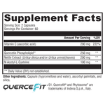 Load image into Gallery viewer, quercetin-20-plus-120-capsules supplement details. For any questions contact us at contact@goldenhealthquest.com
