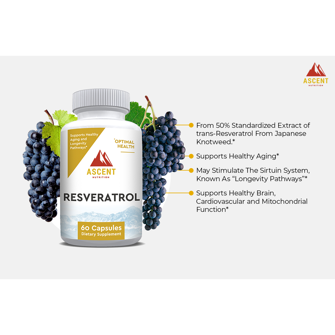 Ascent Nutrition Resveratrol Benefits