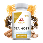 Load image into Gallery viewer, Organic Sea Moss, Organic Bladderwrack and Organic Burdock bring vital nutrients from the sea and earth. BioPerine® for optimal absorption.
